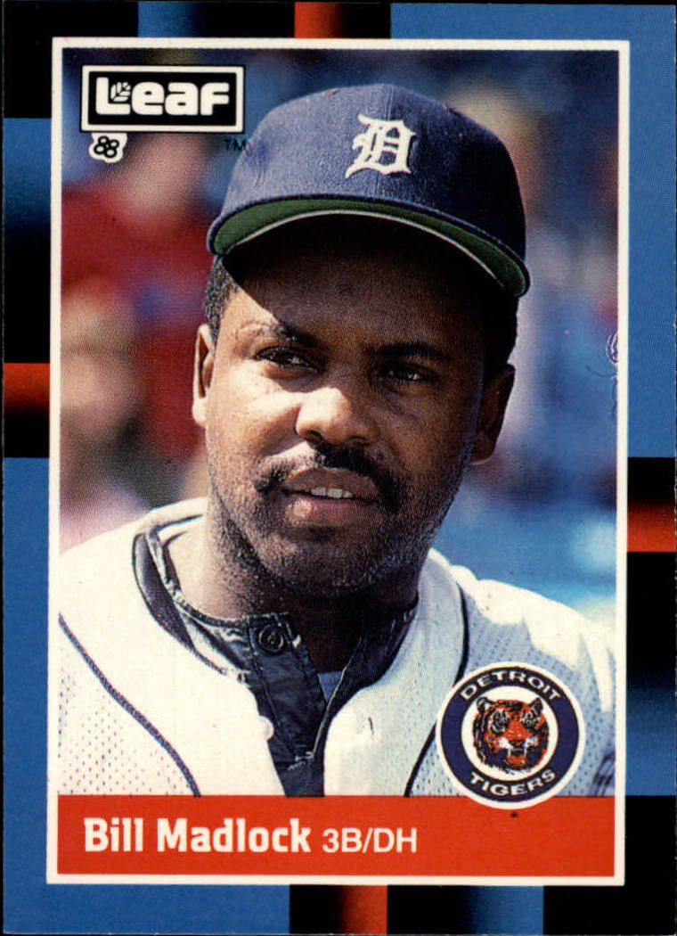 1988 Leaf/Donruss Baseball Cards       232     Bill Madlock